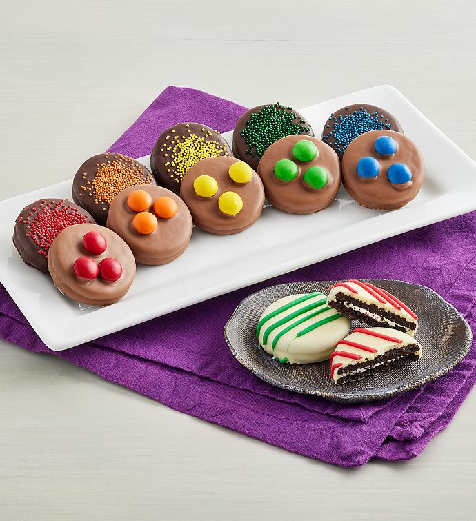 Pride Chocolate-Covered Cookies